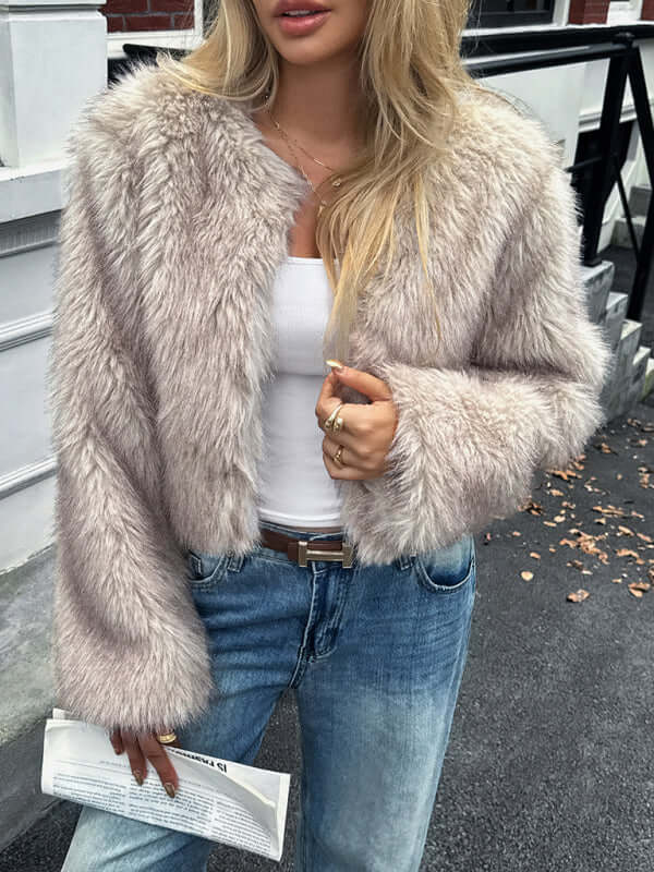 Casual Solid Color Sweater Coat – Cozy Knit Cardigan Jacket for Women's, solid color sweater coat, women's knit cardigan, cozy winter jacket, casual knitwear, warm sweater coat for women, long sleeve cardigan, stylish women's outerwear, soft knitted jacke