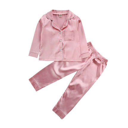 Children Bathrobe Casual Cotton Fashion Suit pink home wear suit.