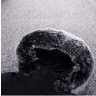 Childrens Thick Cotton Jacket With Hood And Soft Treatment size 90 length 40cm bust 69cm