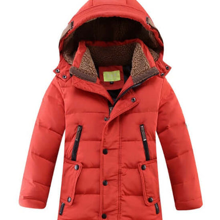 Childrens Winter Duck Down Jacket -30 degree clothing.