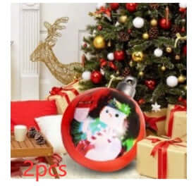 Christmas Inflatable PVC Ornament Ball 60CM Outdoor Decor PVC material