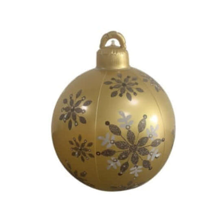 Christmas Inflatable PVC Ornament Ball 60CM Outdoor Decor Christmas yard