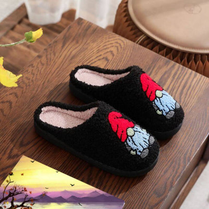 Christmas Pattern Unisex Winter Home Slippers cozy indoor wear