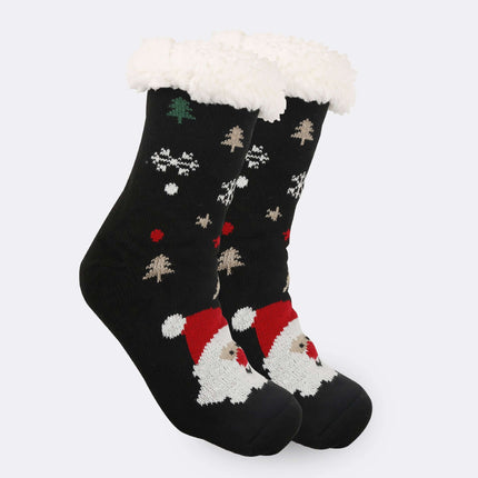 Christmas Women Thick Fleece Lined Room Socks cozy winter comfort