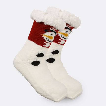 Christmas Thick Fleece Lined Room Socks holiday warmth essentials