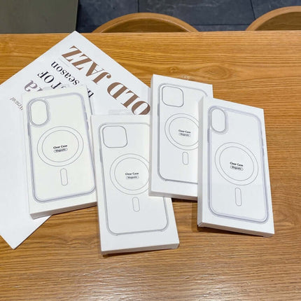 Clear MagSafe Acrylic TPU iPhone Case with Pop-Up Animation everyday slim phone protection