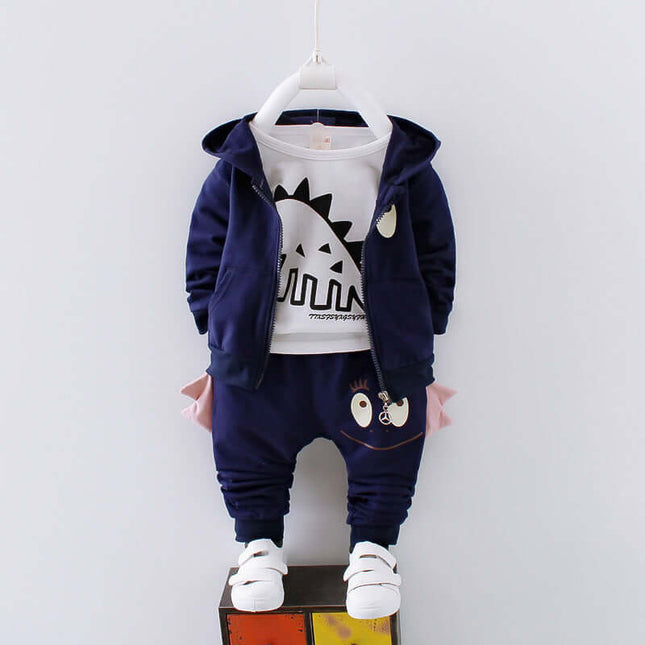 Cotton Childrens Clothing Boys long sleeve outfit.
