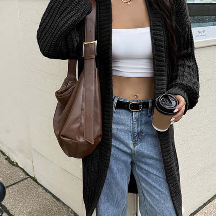 Winter Knit Cardigan Jacket for Women autumn styling