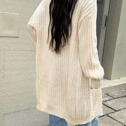 Winter Knit Cardigan Jacket for Women lightweight warm fabric