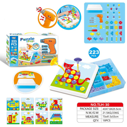 Creative Building Kits Educational Blocks hand eye coordination.