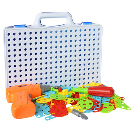 Creative Building Kits Educational Blocks battery operated drill.
