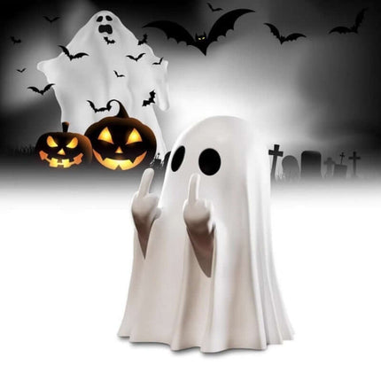 Cute Halloween Ghost Statues Home Decor Centerpiece Spooky Table Decoration