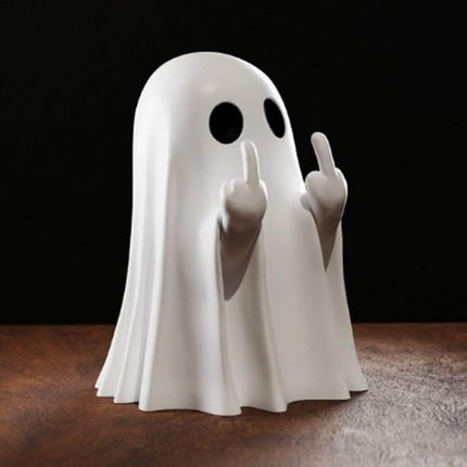 Cute Halloween Ghost Statues Home Decor Centerpiece Cozy Seasonal Home Accent