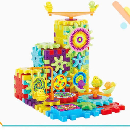 Electric Gears 3D Model Building Kits fine motor skills.