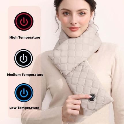 Electric Heating Scarf USB 3 Gear Thermal Neck Warmer winter use