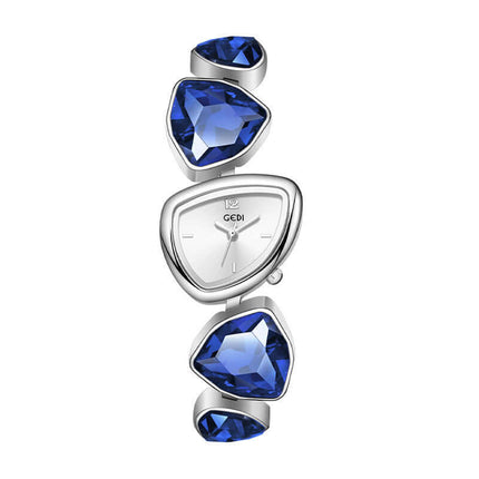 Crystal Bracelet Luxury Watch for Women blue crystal version