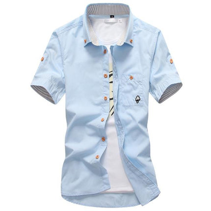 Embroidery Mens Shirts deep vibrant wine red choice showing off premium tailored slim-type structural seams