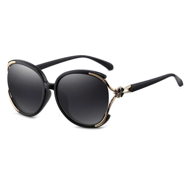 Fashion Polarized Sunglasses For Women oversized pc frame.