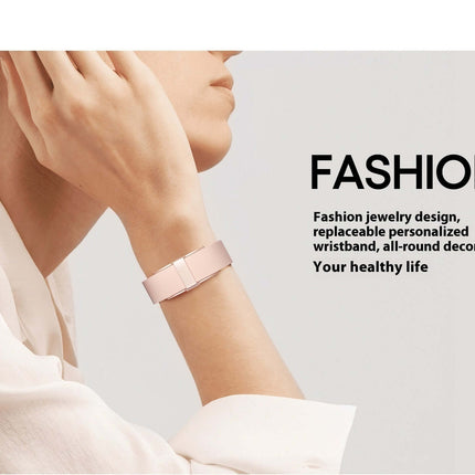 Smart fitness bracelet with heart rate tracking fitness mode