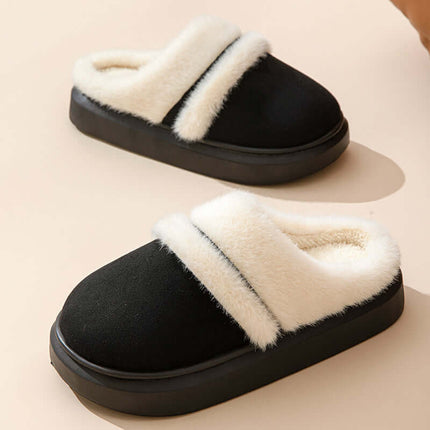 Fashion Warm Cotton Slippers bedroom floor shoes.