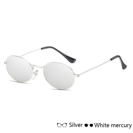 Fashion Women Oval Sunglasses comfortable fit design.