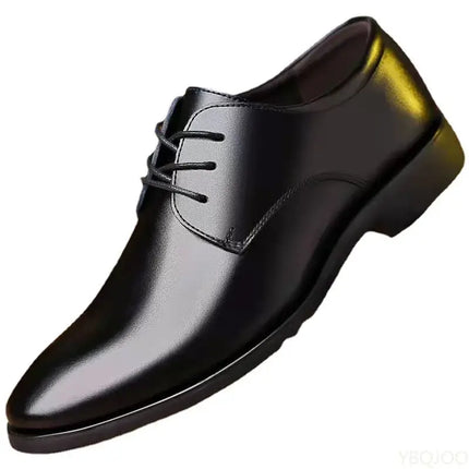 Fashionable Versatile Heightening Men Shoes 2025 elegant finish 