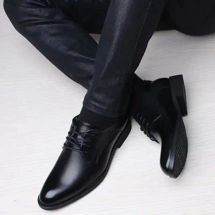 Fashionable Versatile Heightening Men Shoes 2025 heightening sole 