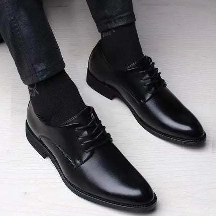 Fashionable Versatile Heightening Men Shoes 2025 business casual 