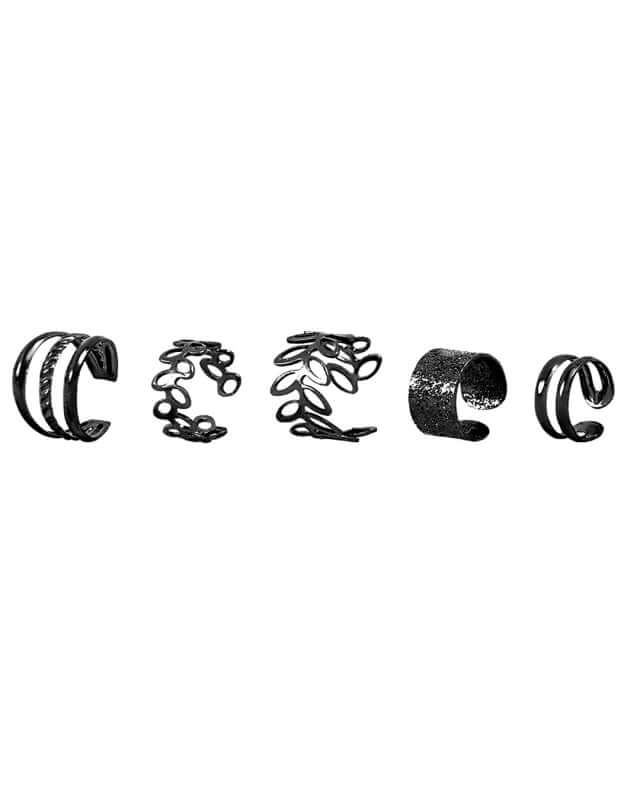 ​Five-Piece Ear Bone Clips Set displayed on a white background