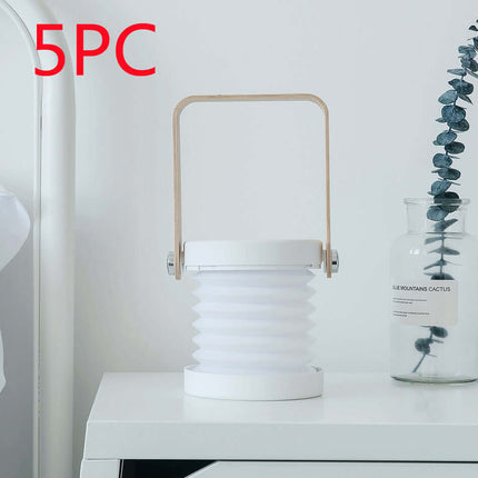 Foldable Touch Dimmable LED Night Light Portable Lantern compact size