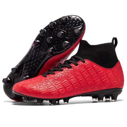 Football Mens High Top Shoes adult training gear.