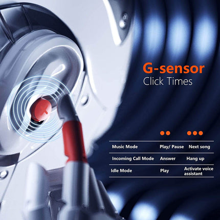 Star Loop True Wireless Earbuds inside the charging case.