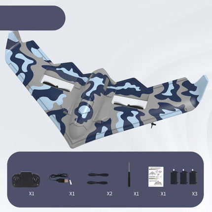 Glider Fighter Model with flash lights.