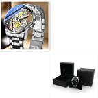 Silver steel with box