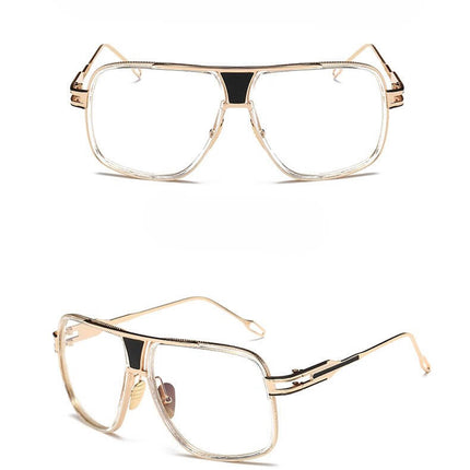 Grandmaster Square Sunglasses stylish street look.