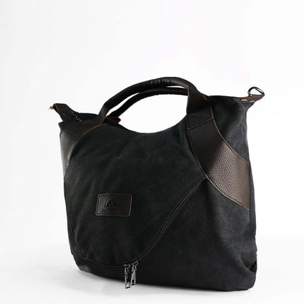 Handbags Women Minimalist Retro Vintage Canvas Bag double root strap.