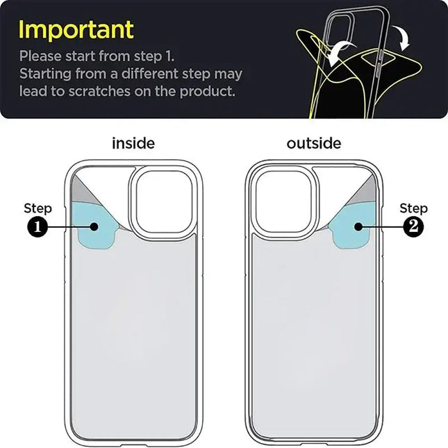Hybrid Shockproof Clear Case for Samsung Galaxy back transparent design