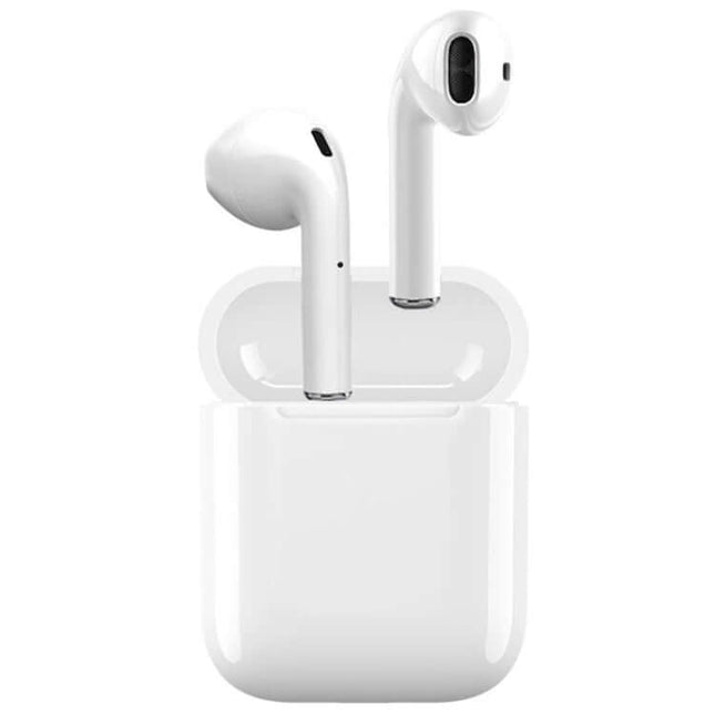 i12 TWS Bluetooth Earphones with Charging Box true wireless stereo sound