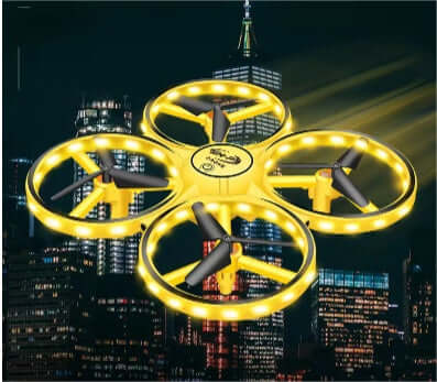 Intelligent Sensing Flying Saucer abs plastic material.