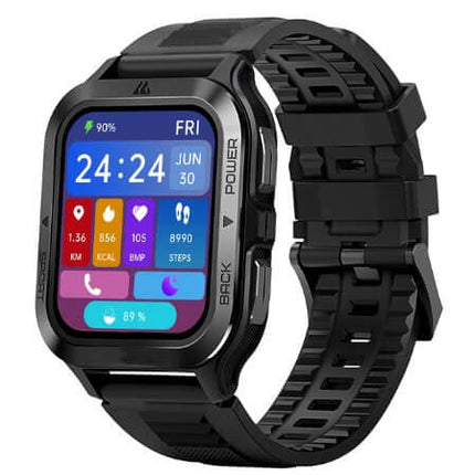 Intelligent Smartwatch Waterproof Silicone Band side angle