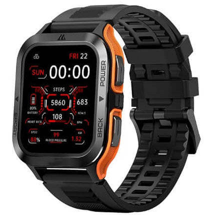 Intelligent Smartwatch Waterproof Silicone Band HD display