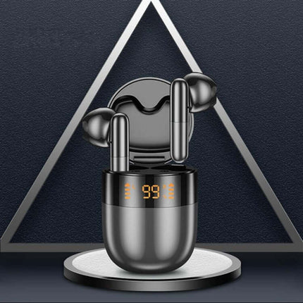 j28 tws wireless bluetooth earphones with led display packaging