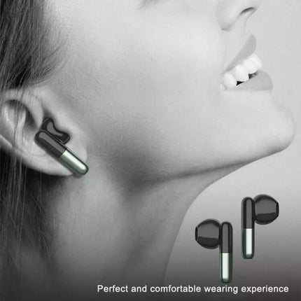 j28 tws wireless bluetooth earphones with led display product layout
