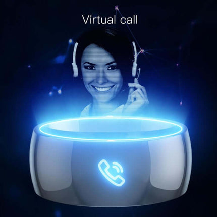 JAKCOM R4 Smart Ring Multifunctional Wearable with virtual call feature and glowing design