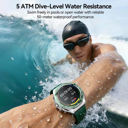 JOYROOM JR-FV2 Pro Venture Series Smart Watch with 5 ATM dive-level water resistance for swimming and water sports.