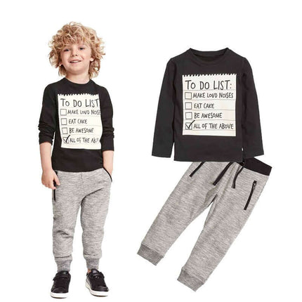 Kids Boys Clothing Set 3 to 7 years old.