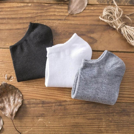 korean style men socks lightweight solid color summer minimalist casual socks for men