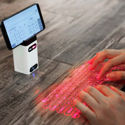 Leing FST Virtual Laser Bluetooth Projector Keyboard mouse mode gesture