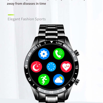 LIGE Smart Watch 2025 Edition Advanced Wearable heart rate monitoring