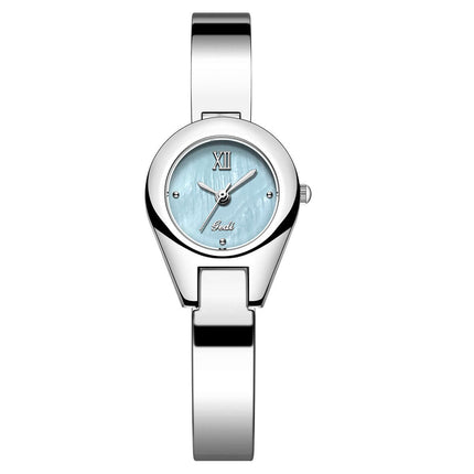 Minimalist Luxury Quartz Watch for Women smooth strap detail